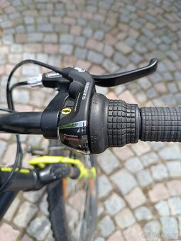 Dětské Kolo Author Matrix 24" šedá-matná/limetka - 5