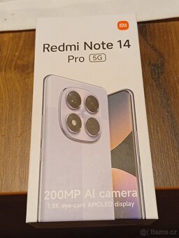 Redmi Note 14 Pro 5g ..256gb HDD\8gb RAM - 5