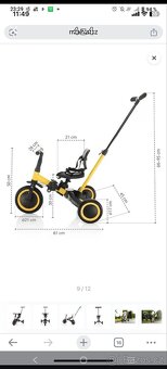 Kolo odrážedlo tříkolka zopa 6v1 - 5