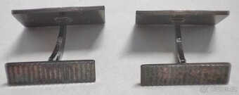 Stříbrné manžetové knoflíky - 5