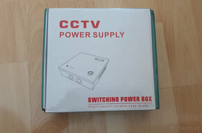 4 kanálový CCTV napájecí zdroj ve skřínce /12V 5A - 5