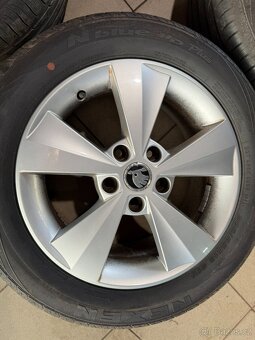 Alu kola VELORUM R16 5x112 LETNÍ PNEU Octavia III - 5