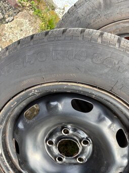 175/70 r14 plechové disky, Roomster, Fabie, vw, Škoda - 5