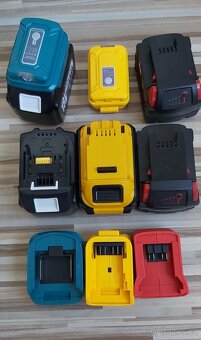 Powerbanka,Aku Milwaukee,DeWALT,Makita,Bosch 18V+LEDsvětlo. - 5