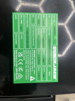 Prodám hydraulický zvedák Quickjack 7000TL - 5