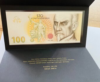 Tři pamětní bankovky Rašín a Engliš - 5