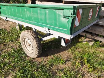 Prodám káru za  malotraktor - 5