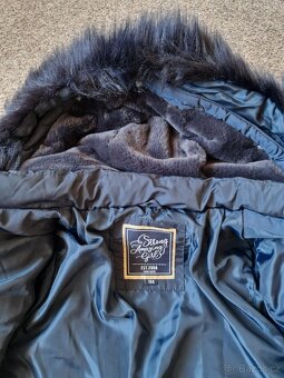 Luxusní zimní kabát vel.164 - 5