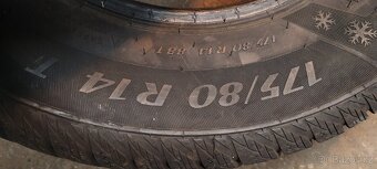 Zimní pneumatiky Matador 175/80R14 88T 7,00mm - 5