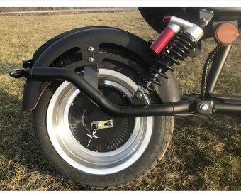 Elektro koloběžka 2000w černá barva - 5