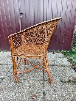 Ratanové /Proutěné křeslo - 5