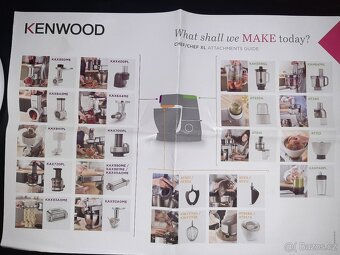 Kuchynský robot Kenwood Chef XL, typ KM - 5