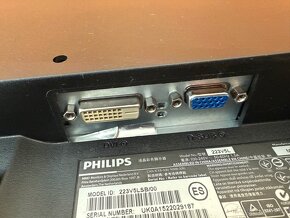 Prodám monitor PHILIPS 223V5LSB Nepoužívaný, jako nový - 5
