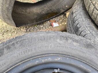 Letní pneu 185/60 R14 s disky. Sada - 5
