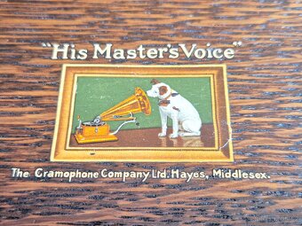 Starožitné rádio His Master's Voice, model 246 D.C., 1931 - 5