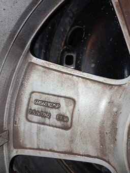 Alu kola 5x100 r17 original Vw - 5