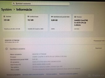 Počítač HP ProDesk 400 G1 SFF i5 / 8GB RAM / SSD+HDD - 5