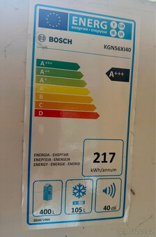 Velkoobjemová lednice s mrazákem Bosch KGN56XI40 - 5