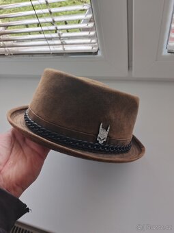 Prodám klobouk Porkpie fiebig vintage - 5