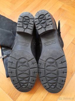 Dámské kožené kozačky, vel. 41 - 5