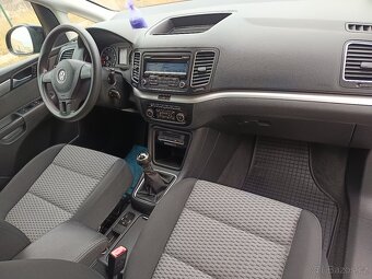 VW Sharan 1.4tsi 110kw,naj.orig.149t.km,velmi hezký - 5