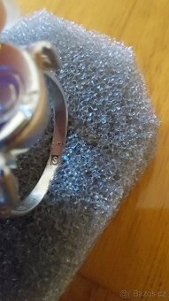 Retro stříbrný prsten - 5