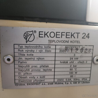 Automatický kotel Ekoefekt 24 - 5