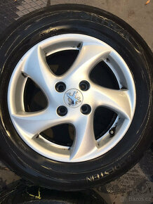 Prodám originální alu sadu PEUGEOT 406 (206) - 5