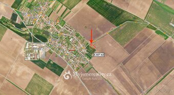 Prodej stavebních pozemků, celková výměra 4 447 m2 - Olbramo - 5
