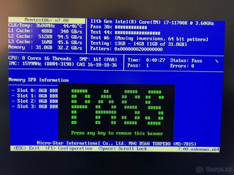 Gaming PC 11700K 3070 ti, 32 GB RAM, 1 TB + 500 GB SSD nvme - 5