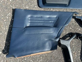 BMW E30 coupe tapce - set (modré) - 5