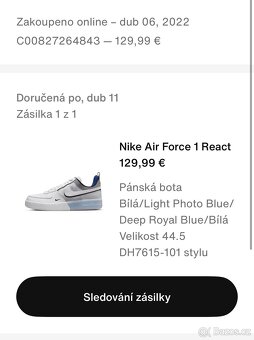Nike air force 1 react - 5