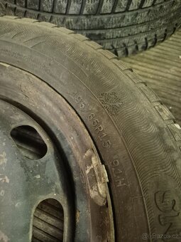 4x Tomket pneu 195/65 r15 5x100 zimní - 5