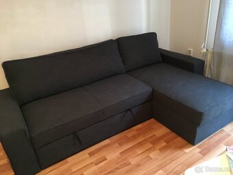 Rozkládací pohovka s lenoškou Ikea Vilasund - 5