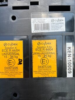 Auotsedačky CYBEX 15-36kg - 5