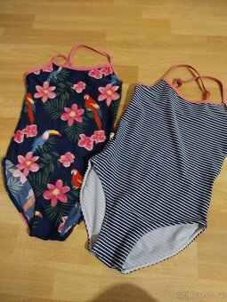 Termo punčocháče, legíny Tchibo, plavky Tchibo, vel.134/140 - 5