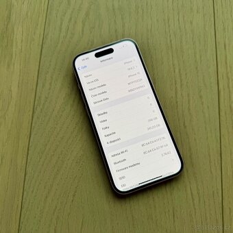 APPLE IPHONE 15 256GB-RŮŽOVÝ,ZÁRUKA - 5