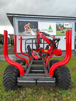 KRPAN vyvážecí vlek 8 + lesnická ruka GD 6,6 K - 5