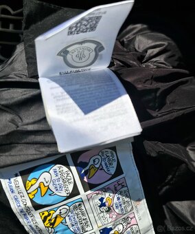 Nová luxusní péřová bunda MONCLER , orig 1x na sobě - 5