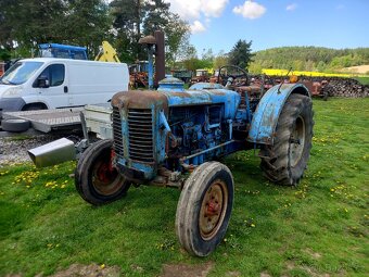 Zetor super 35, platné doklady, řemenice, veterán - 5