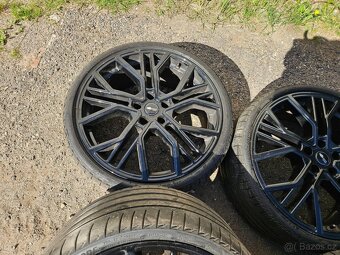 R20" Alu kola Brock gloss black Audi, VW, Škoda - 5