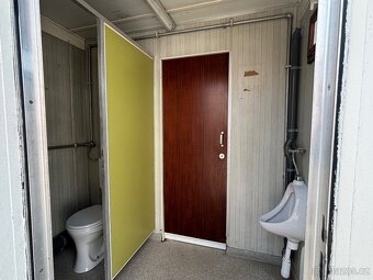 Sanitární / WC kontejner se sprchou / 3m délky - 5