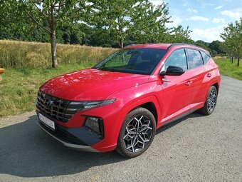 Hyundai Tucson N-line 2023, manuál, červený, 14500km,Stav n - 5