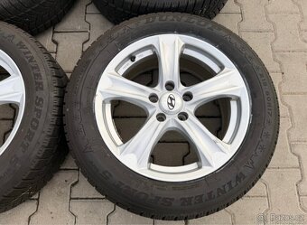 4x al kola 5x114.3 + pneu zimní 215/60 R17 - 5