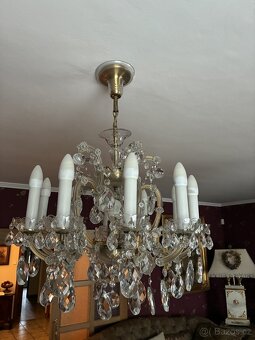 PÁROVÉ ČESKÉ KŘIŠŤÁLOVÉ LUSTRY - 5