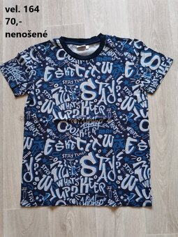 Trička vel. 158 - 164 - 5