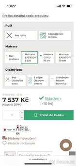 DĚTSKÁ POSTEL DOMEČEK D3 BOROVICE 80 X 160 CM - 5