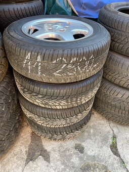 Alu kola 5x112 včetně zimních pneu 195/65R15 - 5
