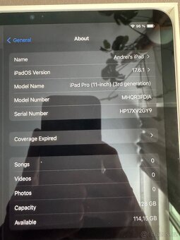 Apple iPad Pro 11 M1 128gb TOP STAV - 5