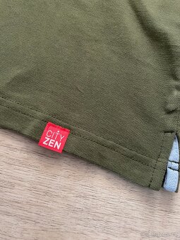 Cityzen MASSY Pánská polokošile / triko khaki - 5